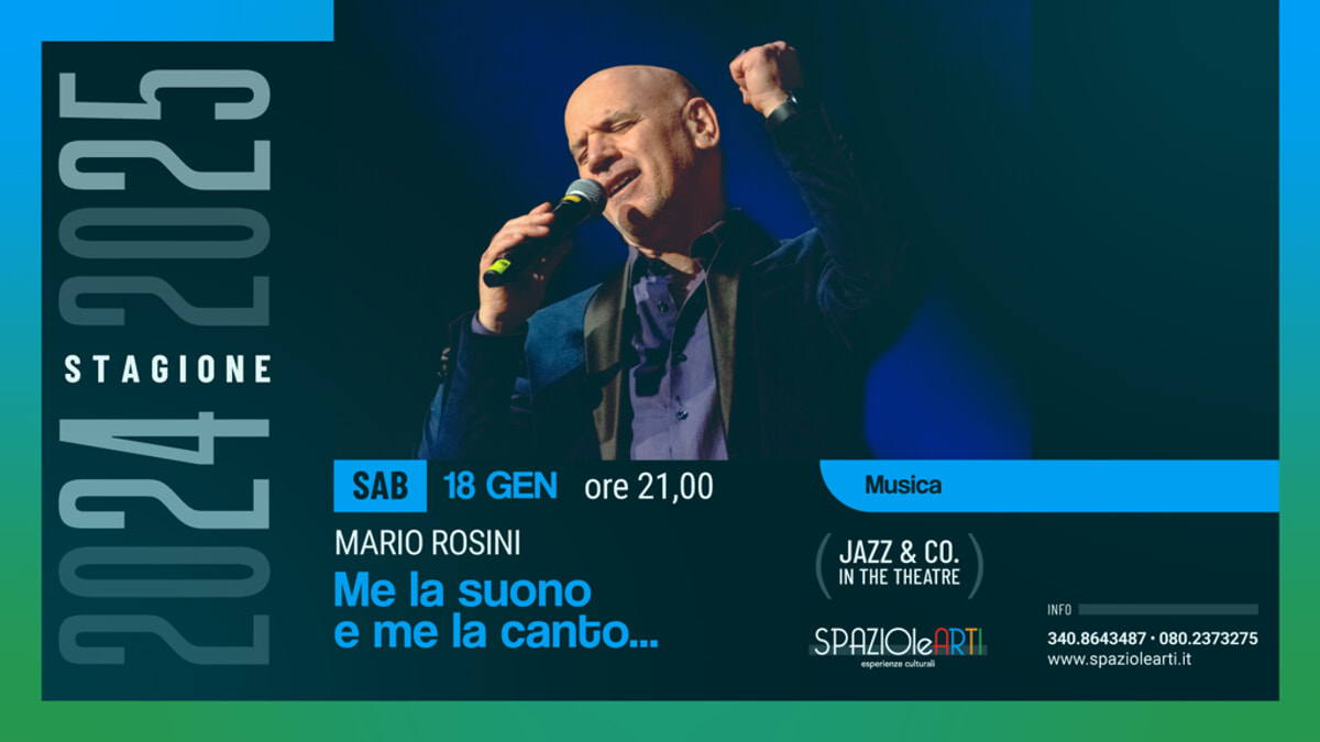 Immagine del post 686 - Bari Mario Rosini in 'Me la suono e me la canto...' - Bari