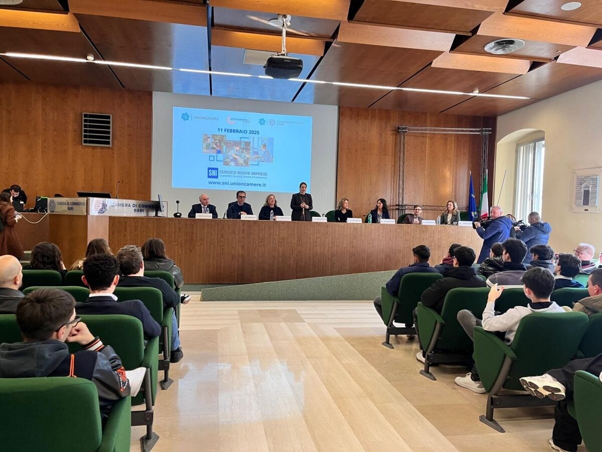 Immagine del post 1802 - Bari Dalla formazione alla consulenza, nasce il 'servizio nuove imprese' della Camera di Commercio di Bari - Bari