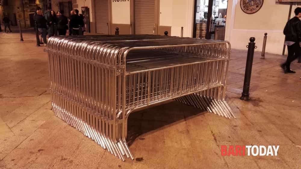 Immagine del post 3656 - Bari Transenne mobili in comodato d'uso per i privati: il Comune approva il regolamento per la concessione - Bari