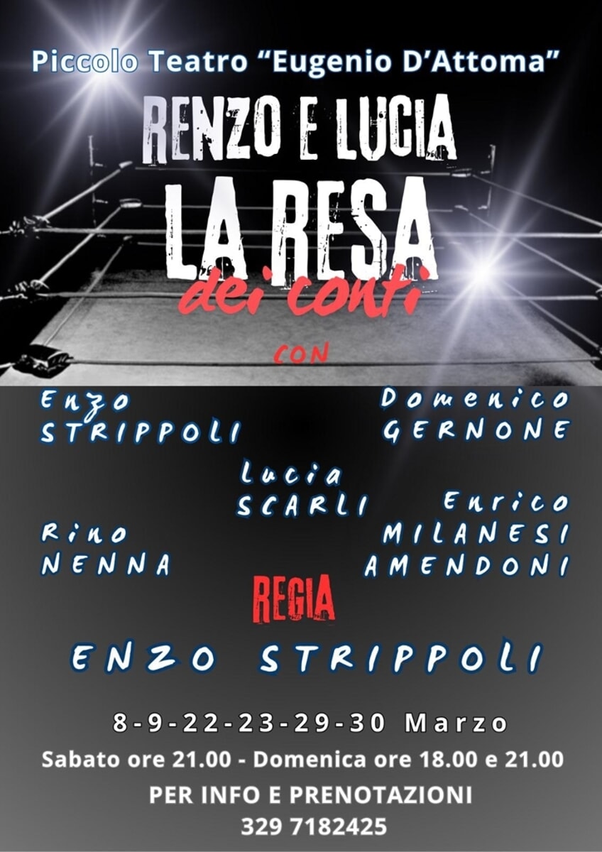 Immagine del post 1864 - Bari Renzo e Lucia la resa dei conti - Bari