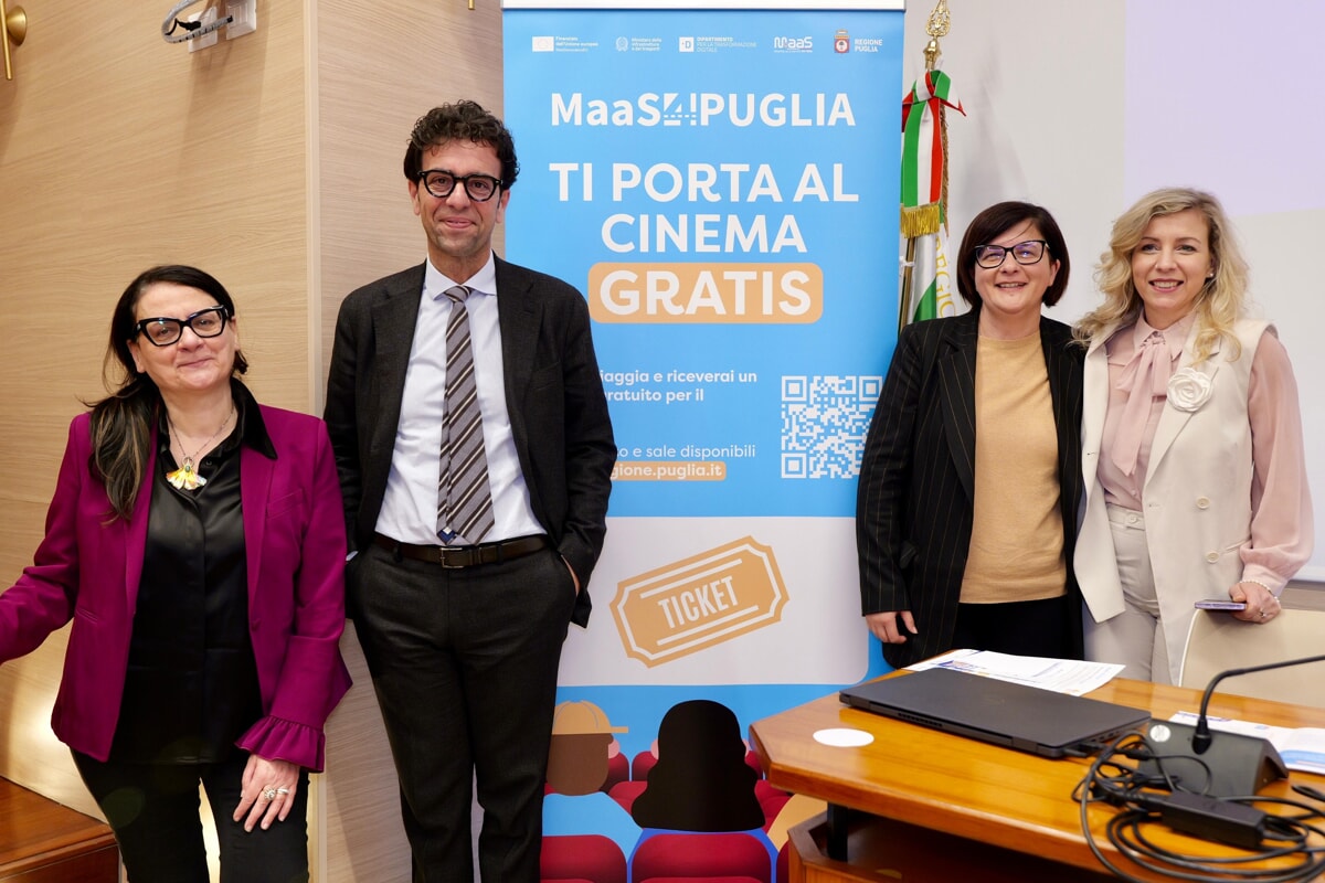 Immagine del post 3893 - Bari Benefit per gli sperimentatori della piattaforma MaaS4Puglia: "Mille ticket per un ingresso gratuito al cinema" - Bari