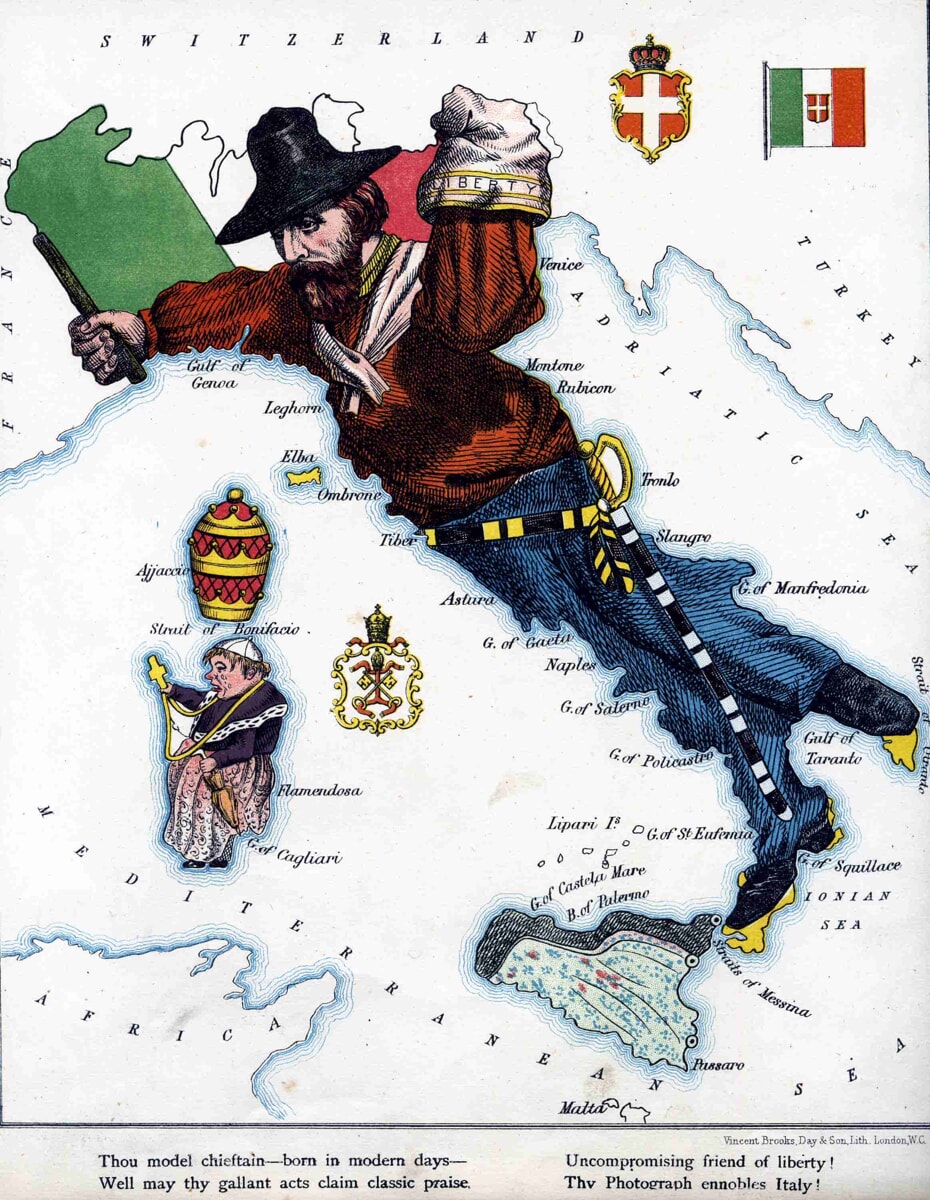 Immagine del post 5873 - Bari A Bari la mostra 'Satirico, un viaggio nella Storia attraverso le carte geografiche e i giornali satirici tra XIX e XX secolo - Bari