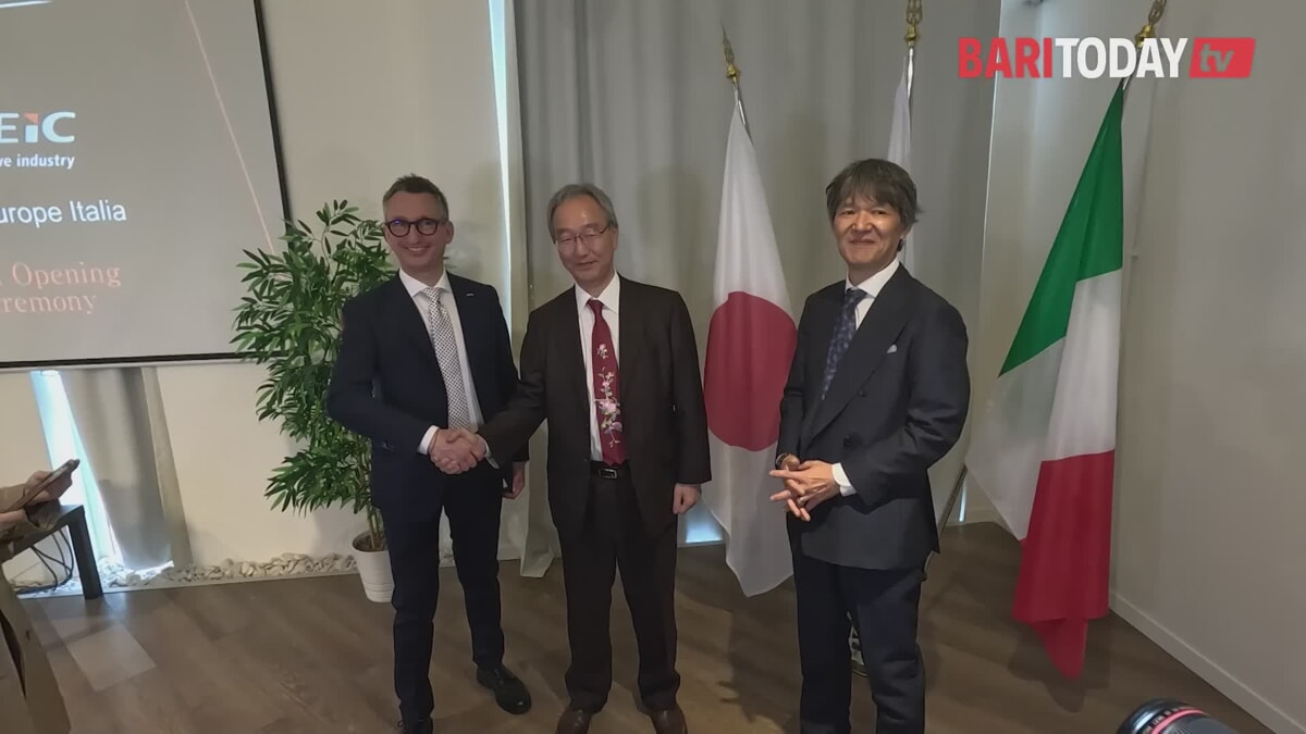 Immagine del post 5980 - Bari Il colosso giapponese Tmeic sceglie Bari per la sede italiana: "Qui dal 2007, ora puntiamo su idrogeno e decarbonizzazione" - Bari