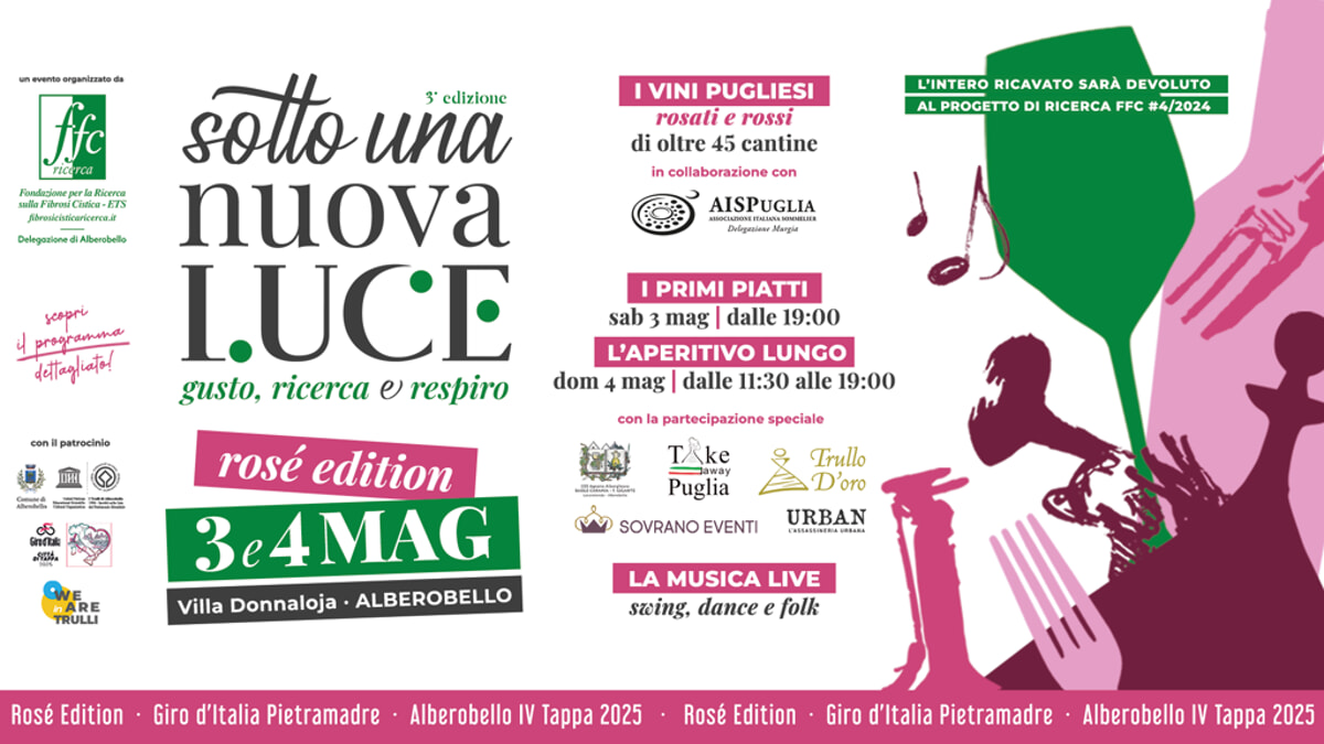 Sotto una nuova luce. Gusto, ricerca e respiro. Rosé edition - Bari