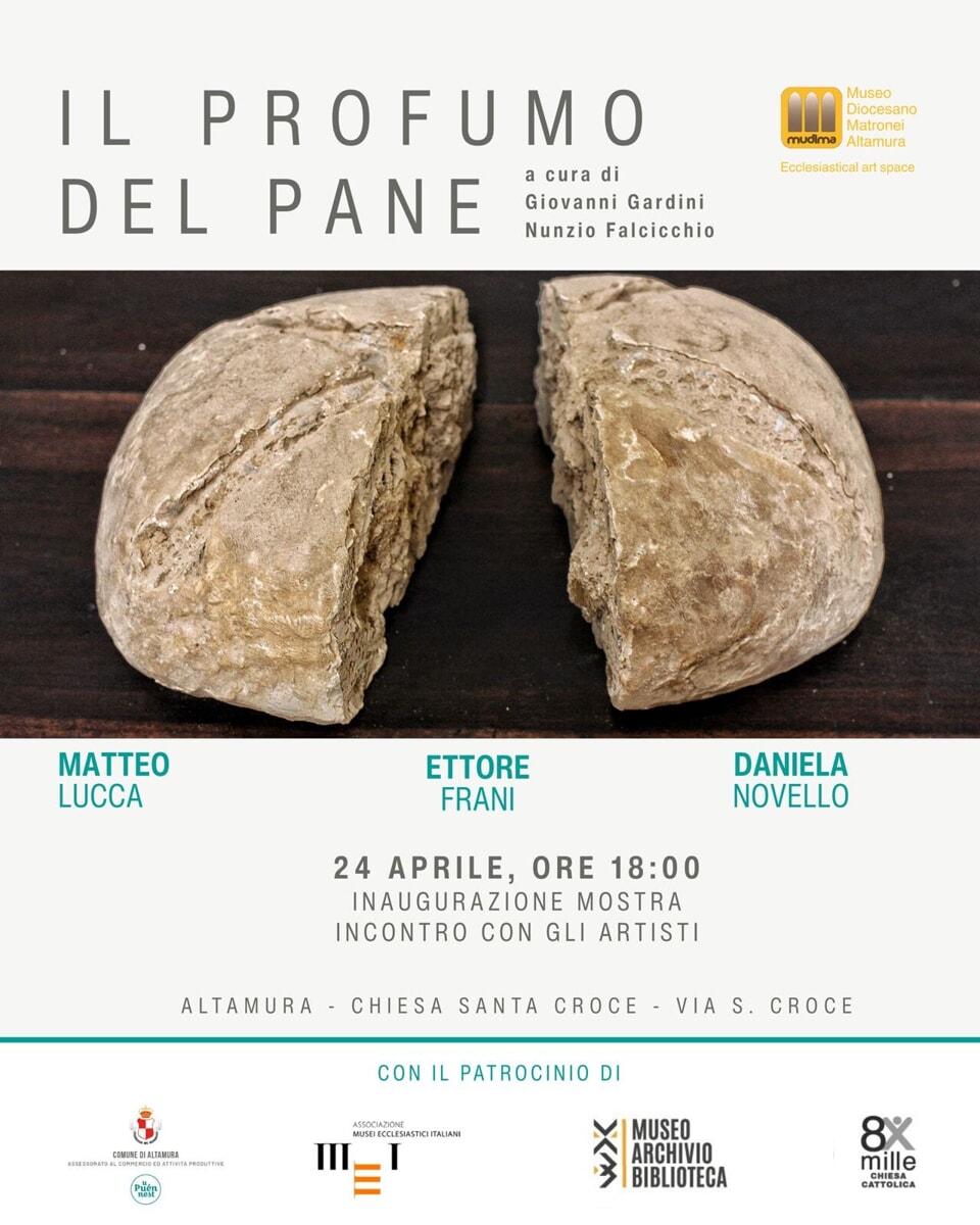 Immagine del post 6060 - Bari “Il profumo del pane”, una mostra d’arte contemporanea ad Altamura - Bari