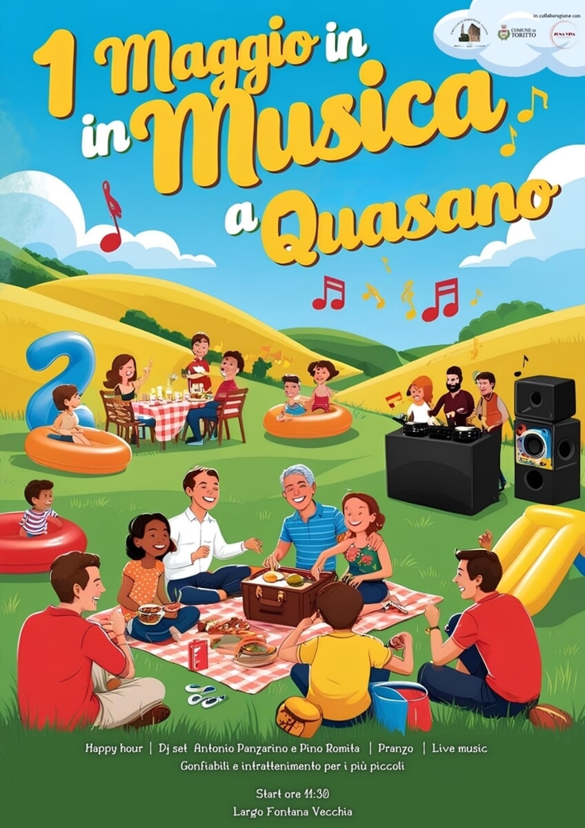 1 maggio in musica a Quasano - Bari