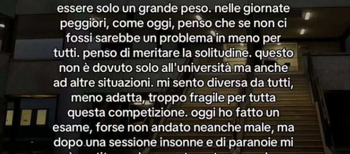 L'appello di una studentessa del Politecnico: richiesta di aiuto in un messaggio sui social - Bari