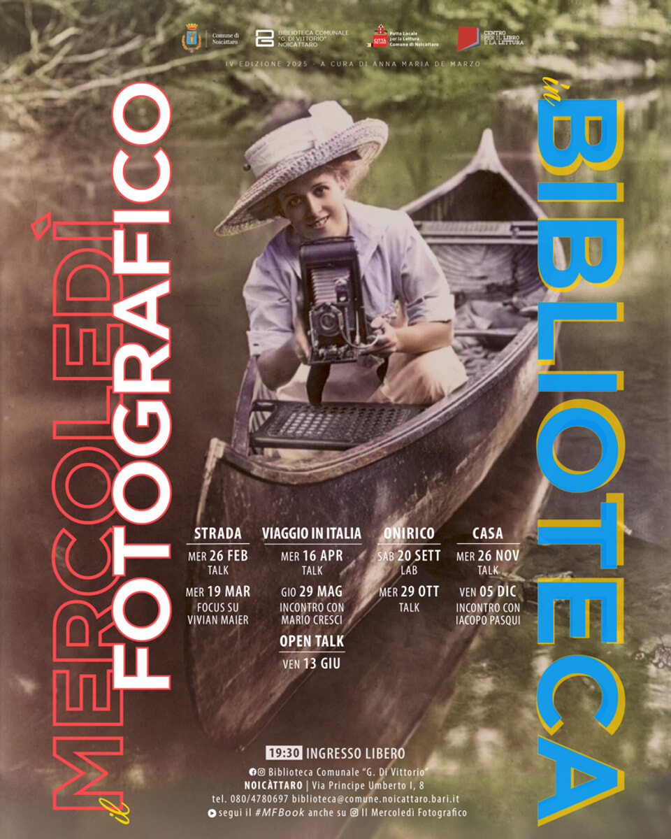 Il mercoledì fotografico in biblioteca - 4° edizione - Bari