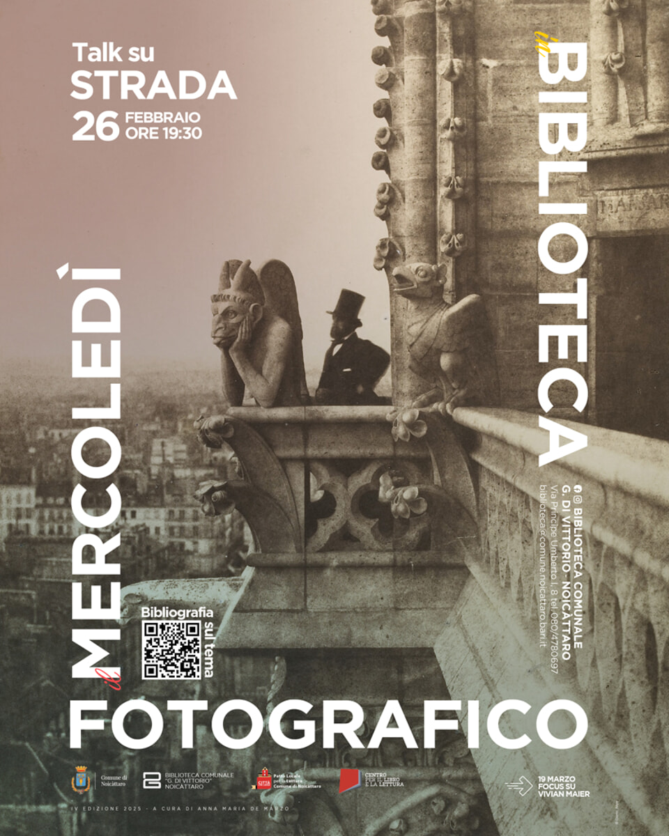 Immagine del post 2479 - Bari Il mercoledì fotografico in biblioteca - talk - Bari