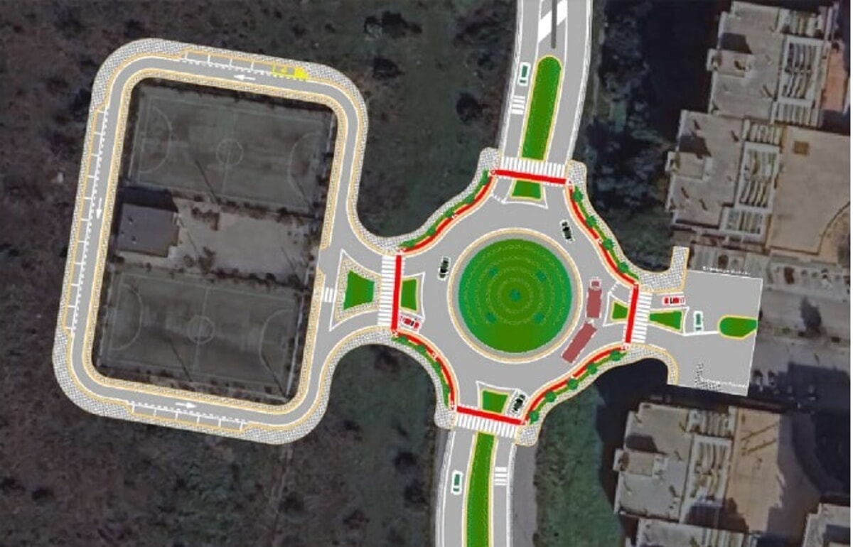 Immagine del post 6296 - Bari Rotatoria di accesso alla 'Nuova San Paolo': ok al progetto per l'opera tra via Dalfino e l'ex provinciale 54 - Bari