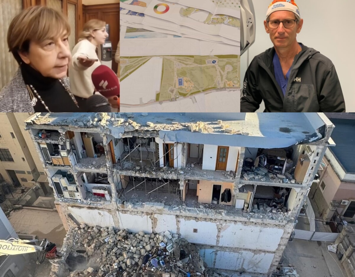 Immagine del post 4451 - Bari Le demolizioni in via De Amicis, uno scontro frontale e i lavori per il Parco della Rinascita - Bari