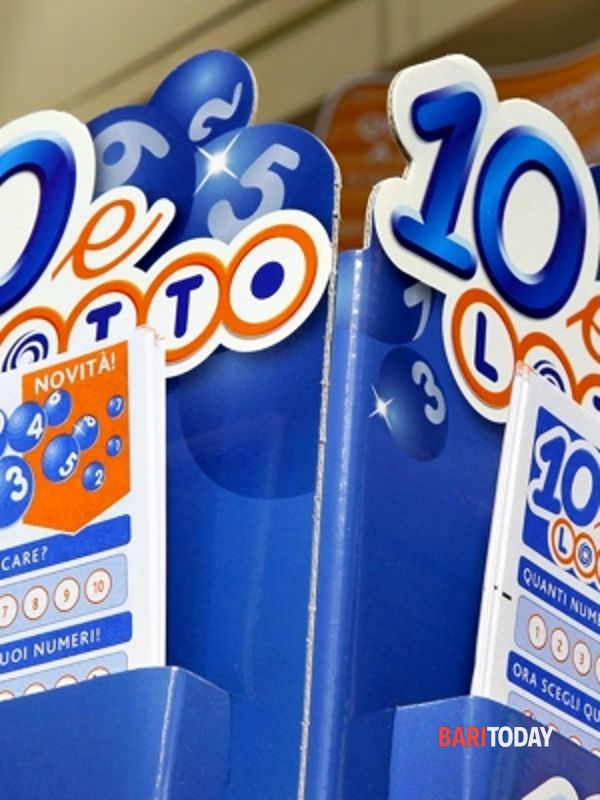 Colpo 10eLotto a Bari: vinti 2,5 milioni di euro. La giocata in una ricevitoria di Poggiofranco - Bari