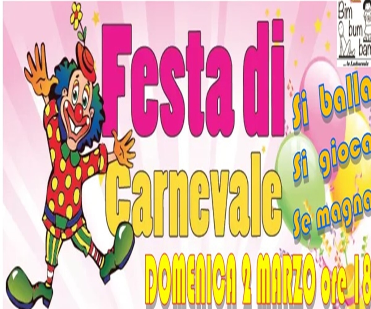 La festa di carnevale a Bimbumbam - Bari