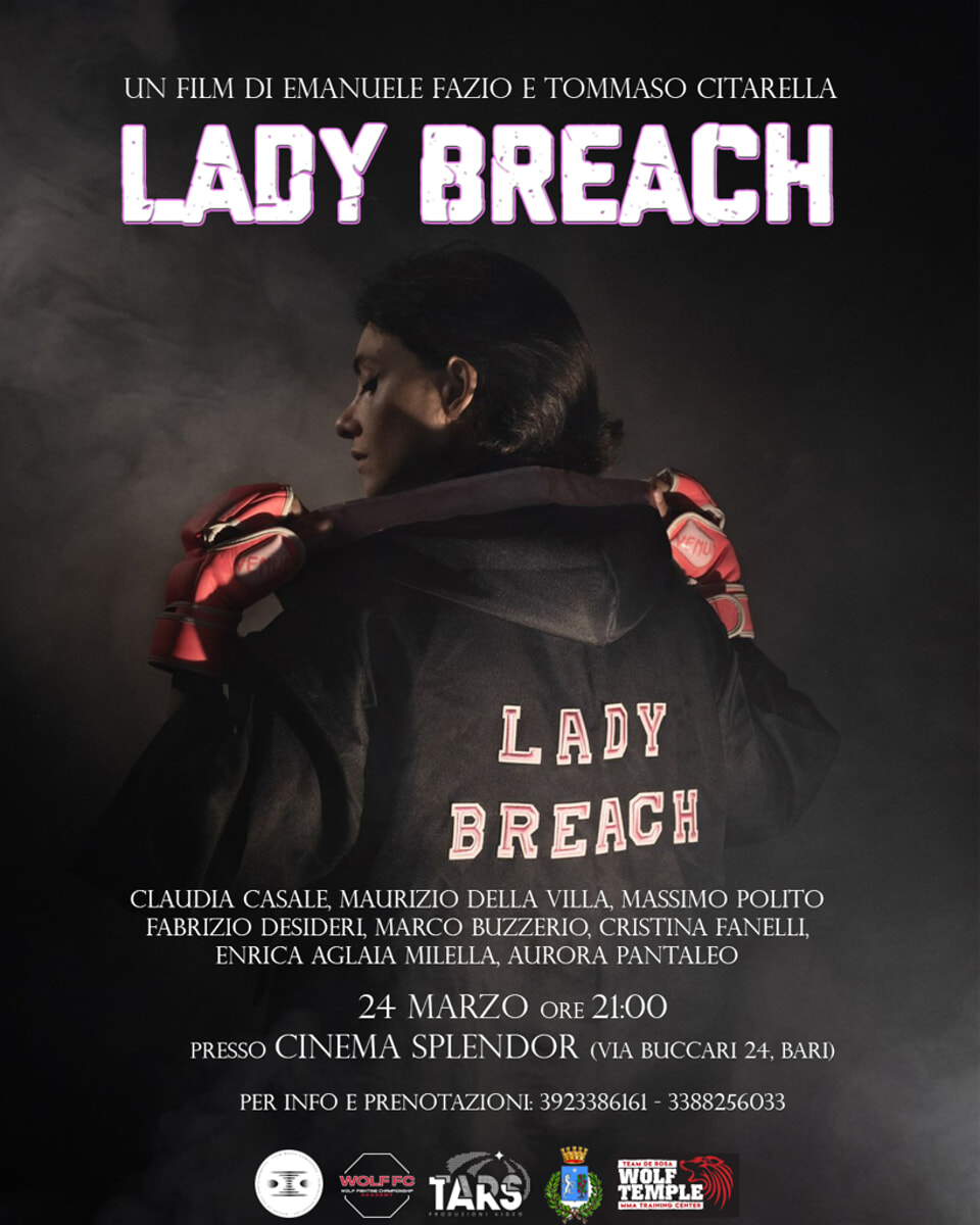Immagine del post 2786 - Bari Prima nazionale del lungometraggio lady breach - Bari
