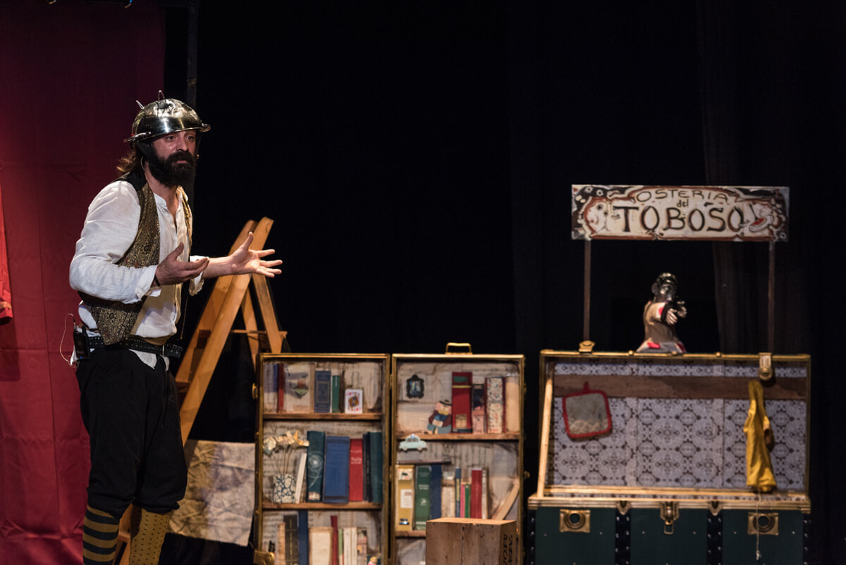 "Don Chisciotte storie di latta e di lotte" al Teatro Casa di Pulcinella - Bari
