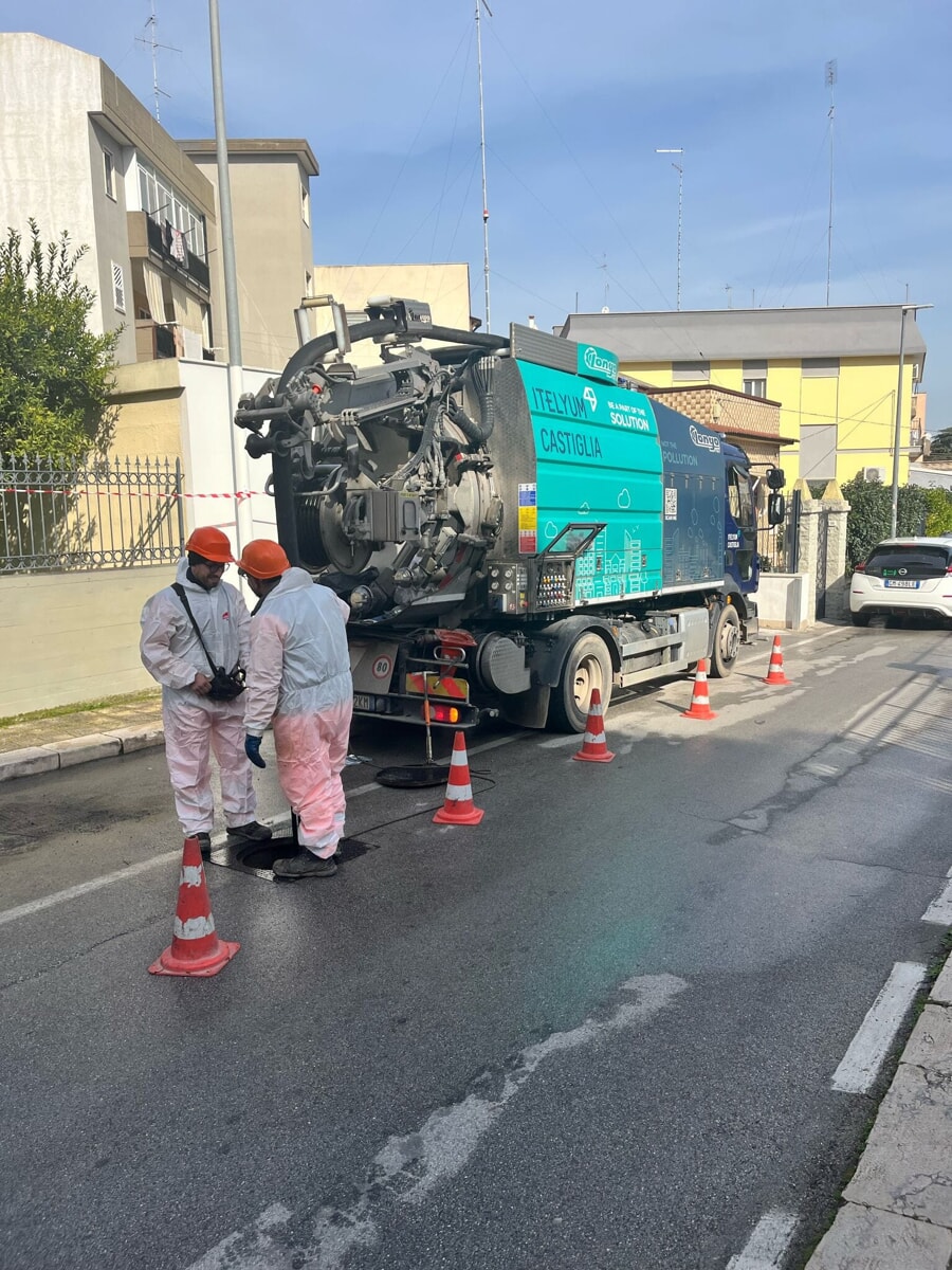 Manutenzione straordinaria e pulizia delle fognature, partono i lavori a Carbonara - Bari