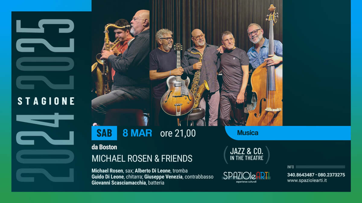Immagine del post 2933 - Bari Michael Rosen & friends - Bari