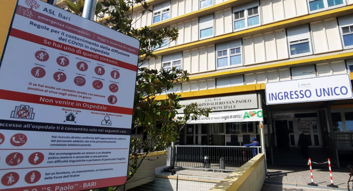 Immagine del post 1056 - Bari Malore in cantiere, operaio 61enne trasportato in 'codice rosso' nell'ospedale San Paolo di Bari - Bari