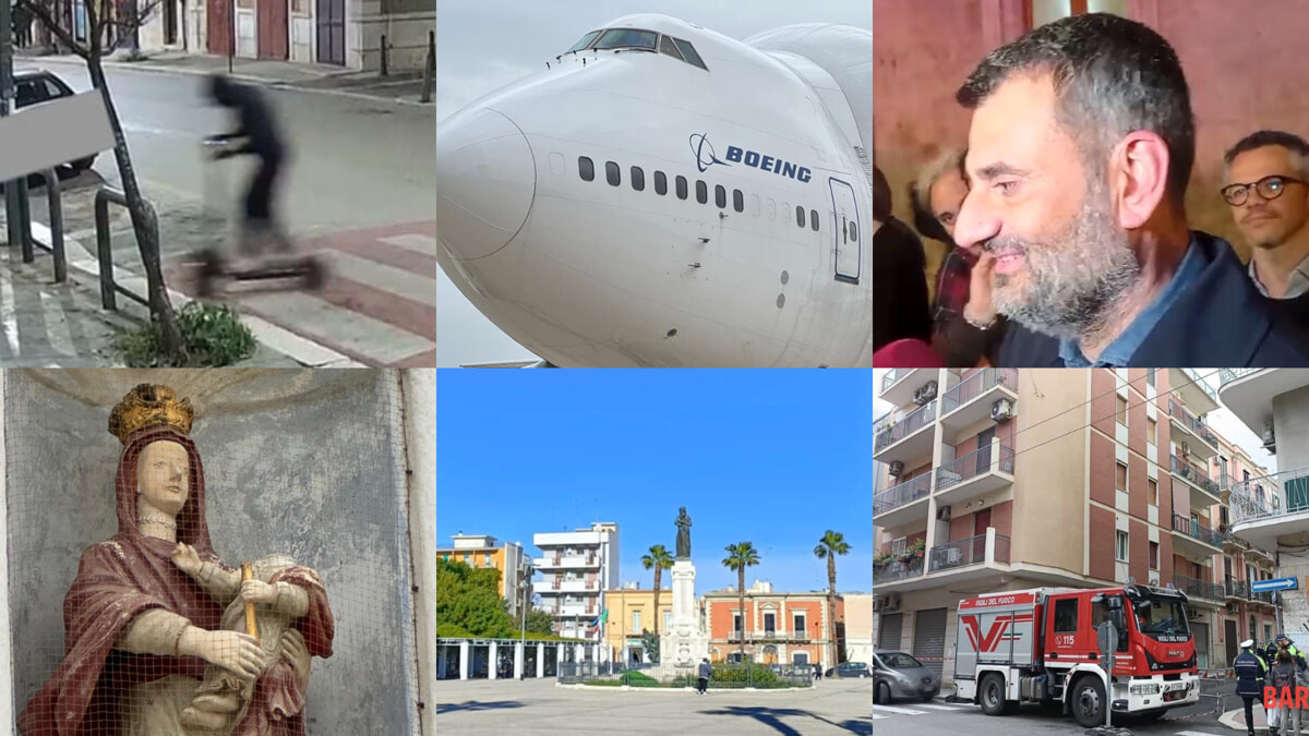 Immagine del post 4956 - Bari L'omicidio col monopattino, un'altra palazzina evacuata e il 'gigante dei cieli' a Bari - Bari