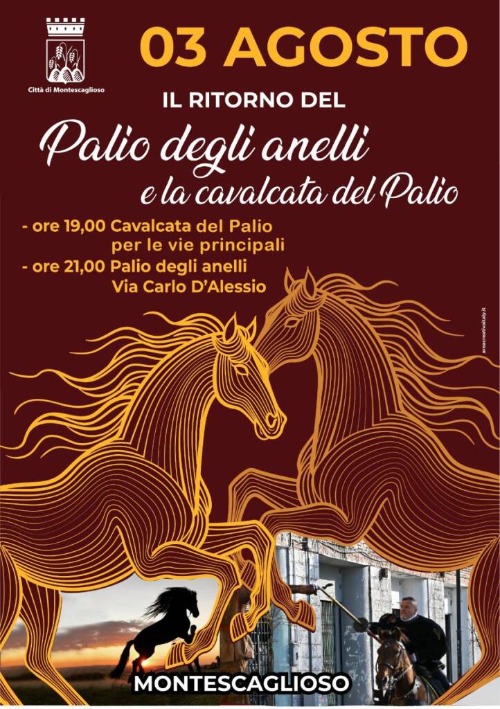 A Montescaglioso il Palio degli Anelli e la Cavalcata del Palio - Basilicata