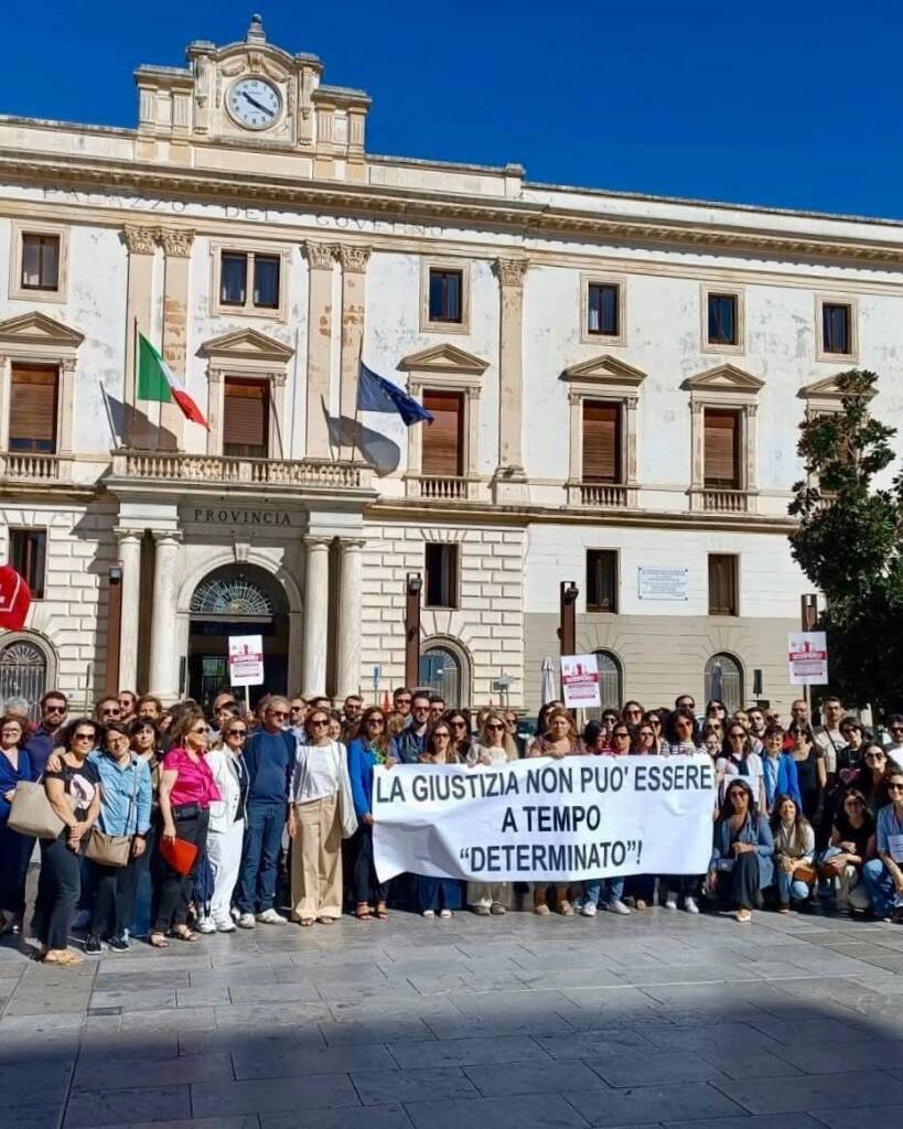 Immagine del post 12238 - Basilicata Precari della giustizia, la mobilitazione continua - Basilicata