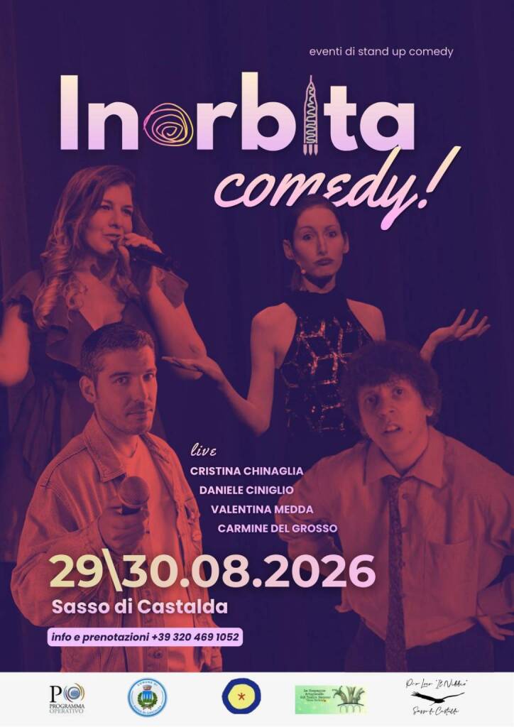 A Sasso di Castalda InOrbita Comedy - Basilicata