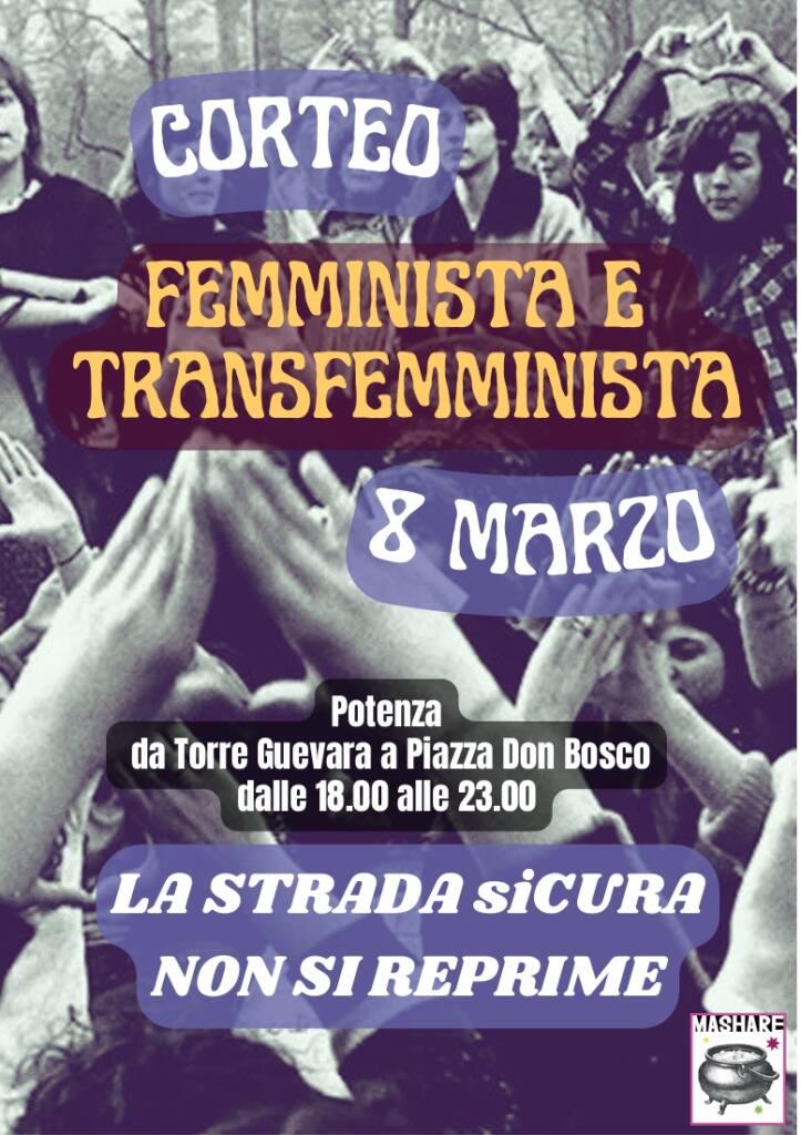 Immagine del post 3305 - Basilicata 8 Marzo, a Potenza un corteo femminista e transfemminista - Basilicata