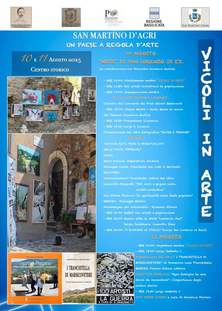Immagine del post 10467 - Basilicata Note di San Lorenzo-Vicoli in arte a San Martino d’Agri - Basilicata