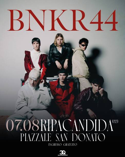 I BNKR44 in concerto a Ripacandida - Basilicata