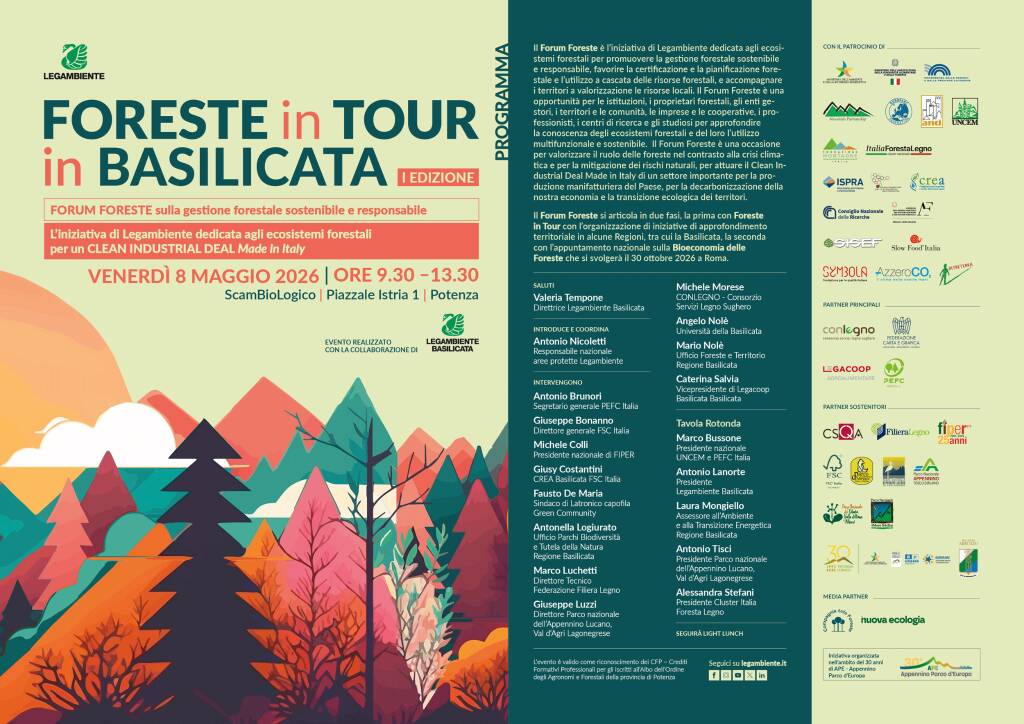 Immagine del post 20171 - Basilicata Foreste in Tour in Basilicata, l’iniziativa di Legambiente per una gestione forestale sostenibile e responsabile - Basilicata