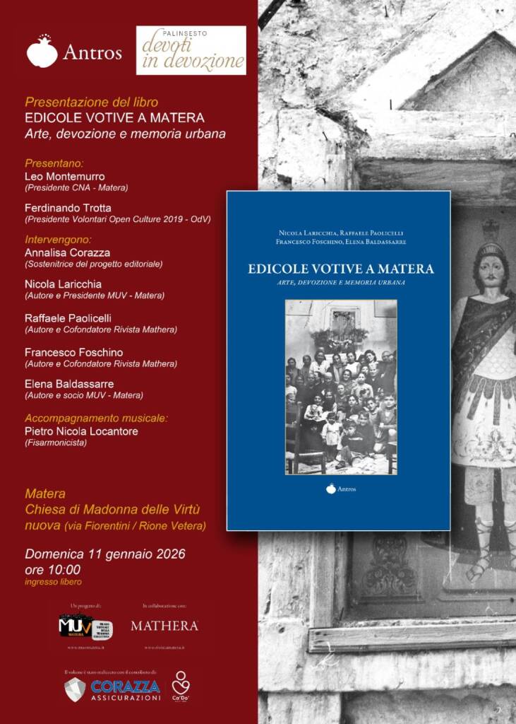 Storia e tradizione delle edicole votive a Matera - Basilicata