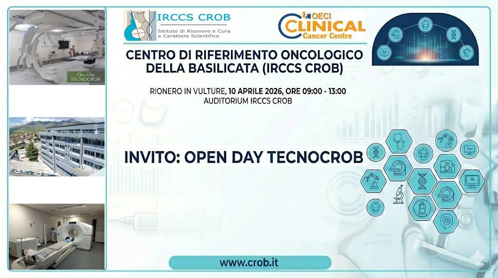l’Irccs Crob presenta i nuovi investimenti tecnologici da 20 milioni di euro - Basilicata