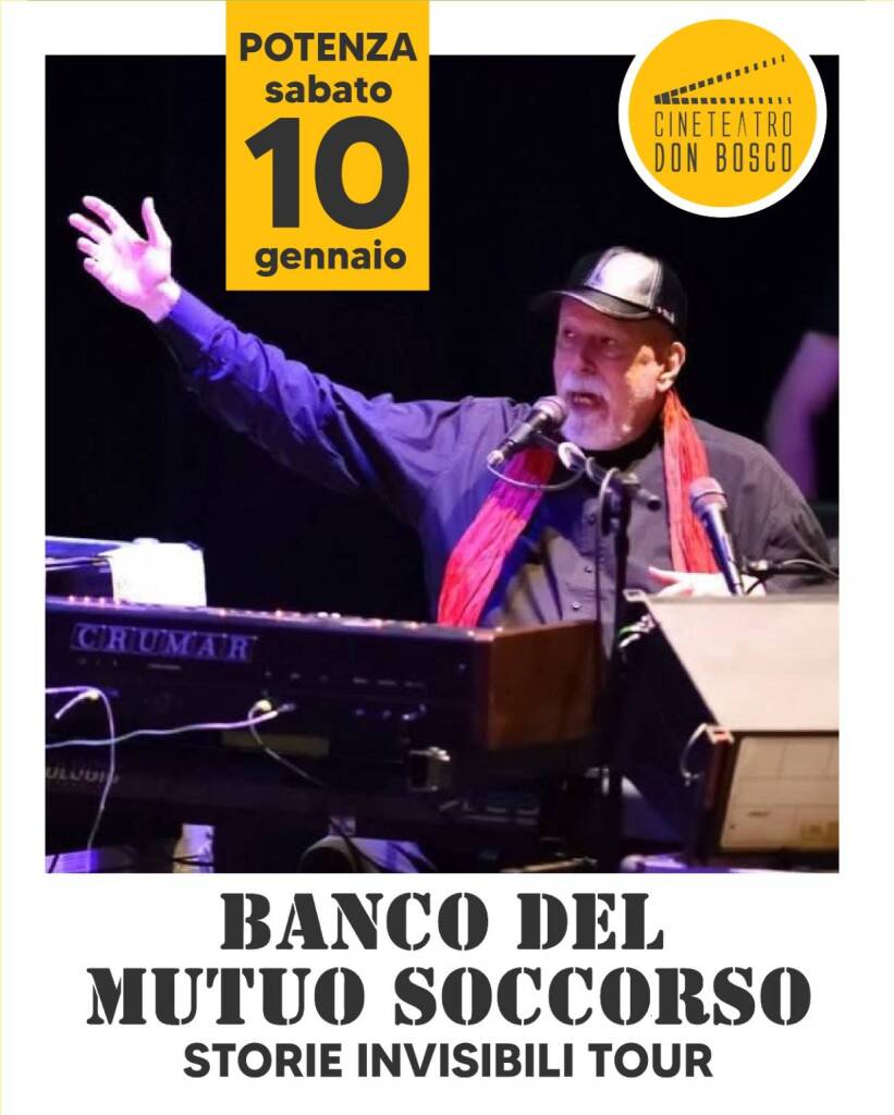 Il Banco del Mutuo soccorso in concerto a Potenza - Basilicata