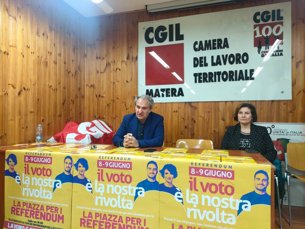 Immagine del post 5504 - Basilicata Al via a Matera la campagna per il referendum su lavoro e cittadinanza - Basilicata