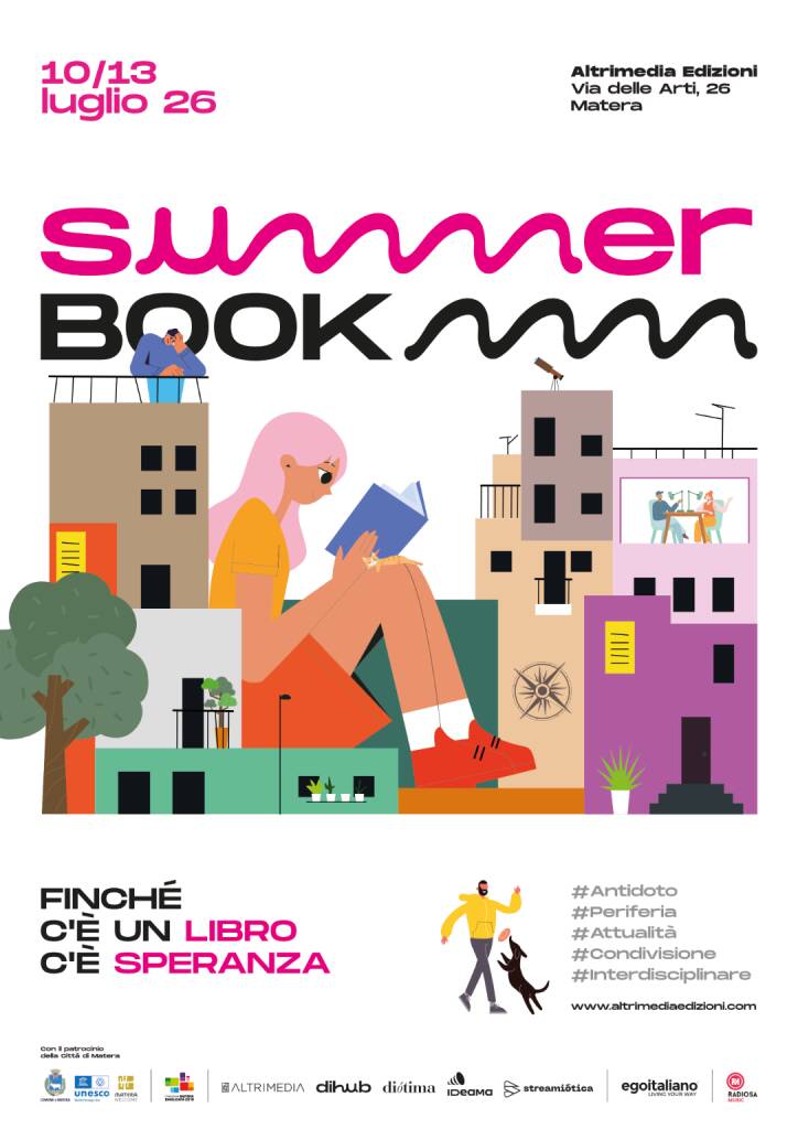 Immagine del post 22597 - Basilicata Al via a Matera “SummerBook. Finché c’è un libro c’è speranza” - Basilicata
