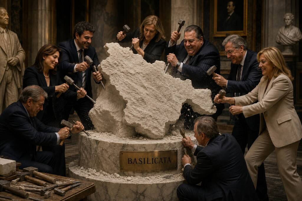 Immagine del post 23772 - Basilicata Dalla cultura delle istituzioni alla scultura del potere - Basilicata