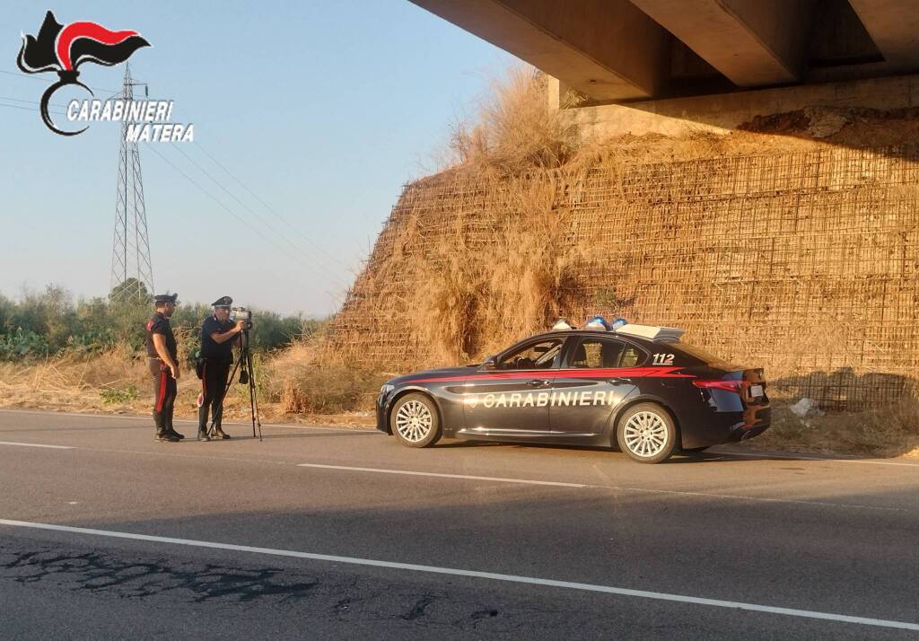Immagine del post 23775 - Basilicata Sicurezza stradale, controlli con telelaser nel Metapontino - Basilicata