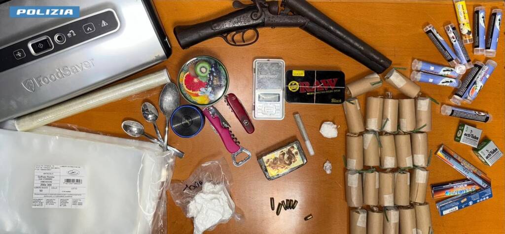 Trovato con droga e un fucile a canne mozze: 33enne di Potenza arrestato - Basilicata
