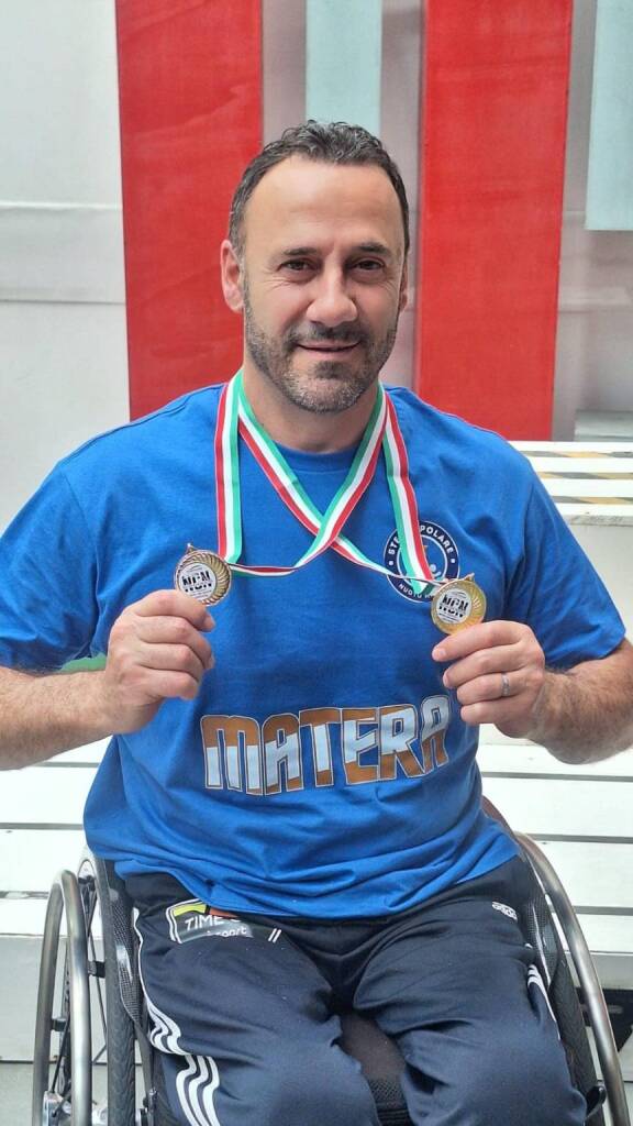 Nuoto paralimpico: doppio oro per il lucano Frisenda - Basilicata
