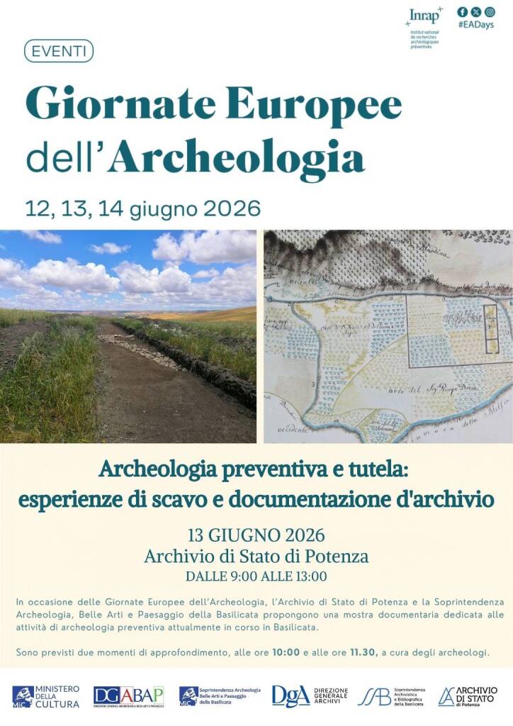 Archeologia preventiva e tutela: a Potenza una mostra documentaria - Basilicata
