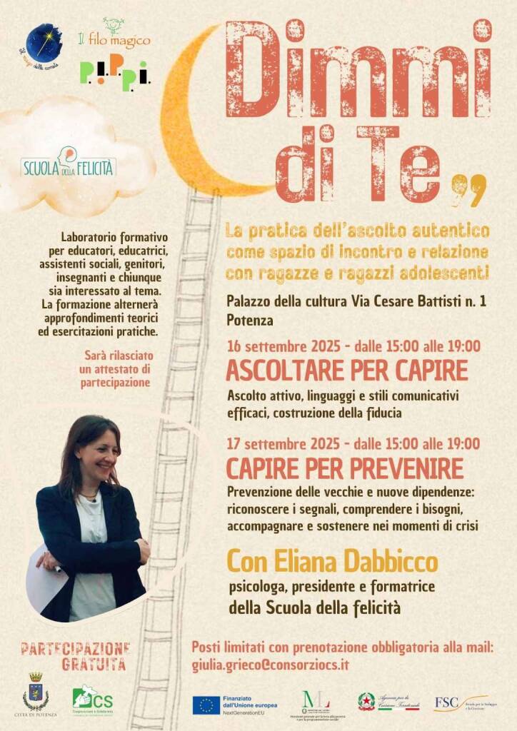 Adolescenza, a Potenza un laboratorio formativo - Basilicata