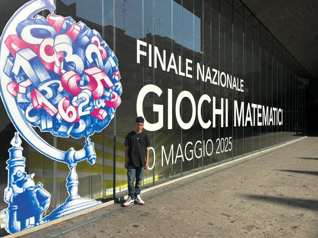 Immagine del post 7097 - Basilicata Matera, il 12enne Mattia Perniola ottavo ai Giochi Matematici di Milano - Basilicata