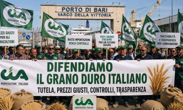 Immagine del post 21590 - Basilicata Grano duro, Cia Basilicata al flash mob di Bari - Basilicata