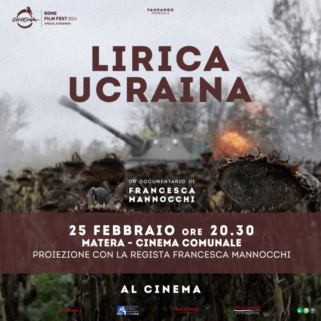 Immagine del post 1961 - Basilicata Matera, Francesca Mannocchi presenta “Lirica Ucraina” - Basilicata