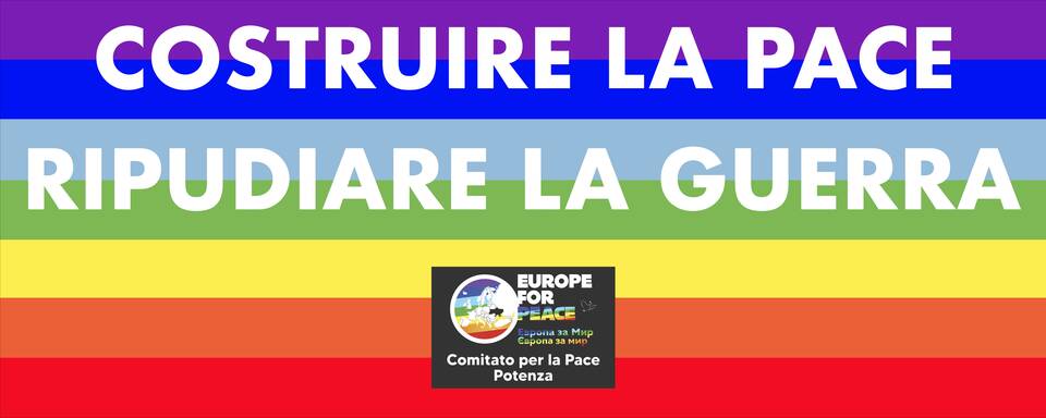 Immagine del post 3846 - Basilicata Comitato per la pace di Potenza: “no all’Europa delle armi” - Basilicata