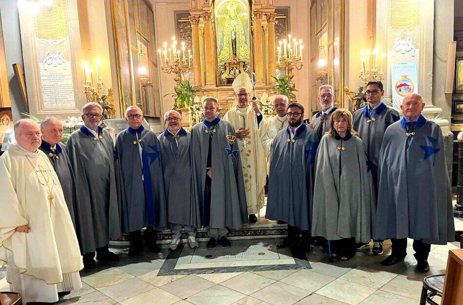 Immagine del post 18286 - Basilicata Potenza, l’arcivescovo Davide Carbonaro tra dame e cavalieri - Basilicata