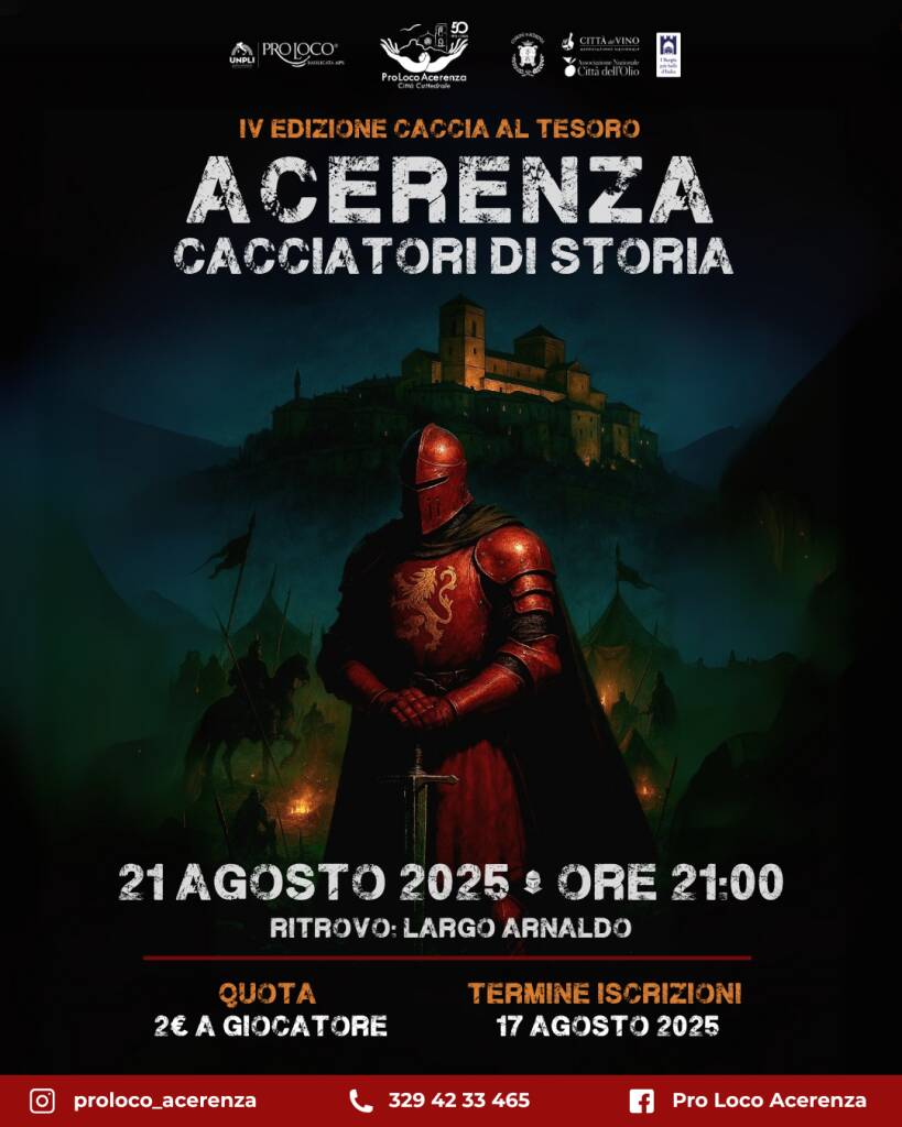 Cacciatori di storia in azione ad Acerenza - Basilicata