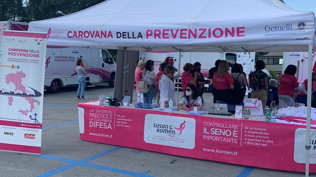 Immagine del post 7247 - Basilicata Prevenzione tumori femminili, torna in Basilicata la carovana Komen - Basilicata