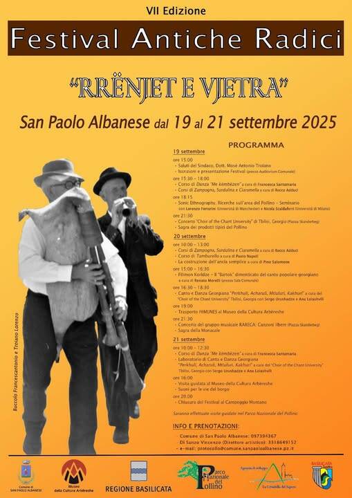 Immagine del post 11619 - Basilicata A San Paolo Albanese il Festival delle Antiche Radici - Basilicata