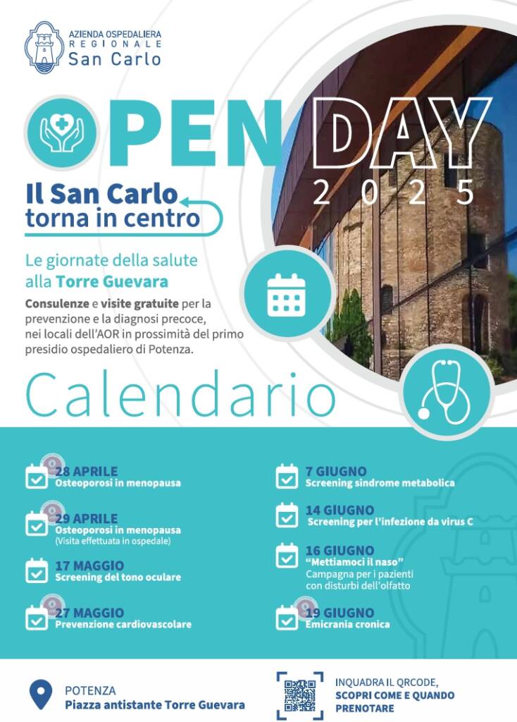 Salute e prevenzione: a Potenza visite gratuite - Basilicata